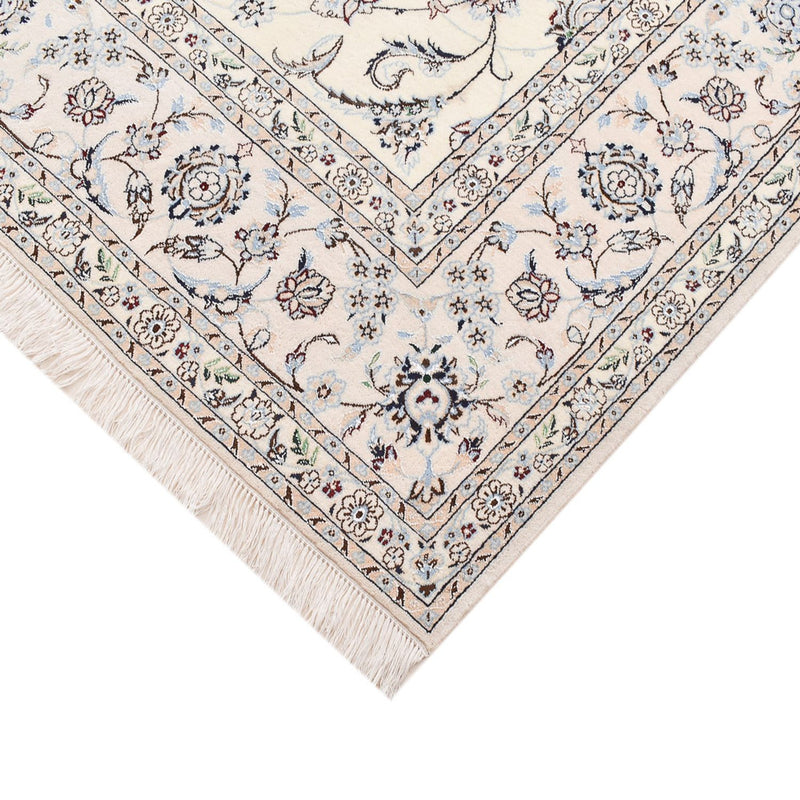 Perserteppich - Nain - Premium quadratisch  - 205 x 206 cm - hellgrau