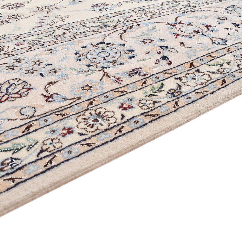 Perserteppich - Nain - Premium quadratisch  - 205 x 206 cm - hellgrau