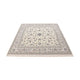 Perserteppich - Nain - Premium quadratisch  - 205 x 206 cm - hellgrau