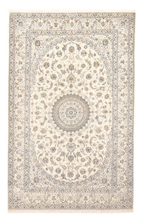 Tapis persan - Nain - Royal - 305 x 205 cm - gris clair
