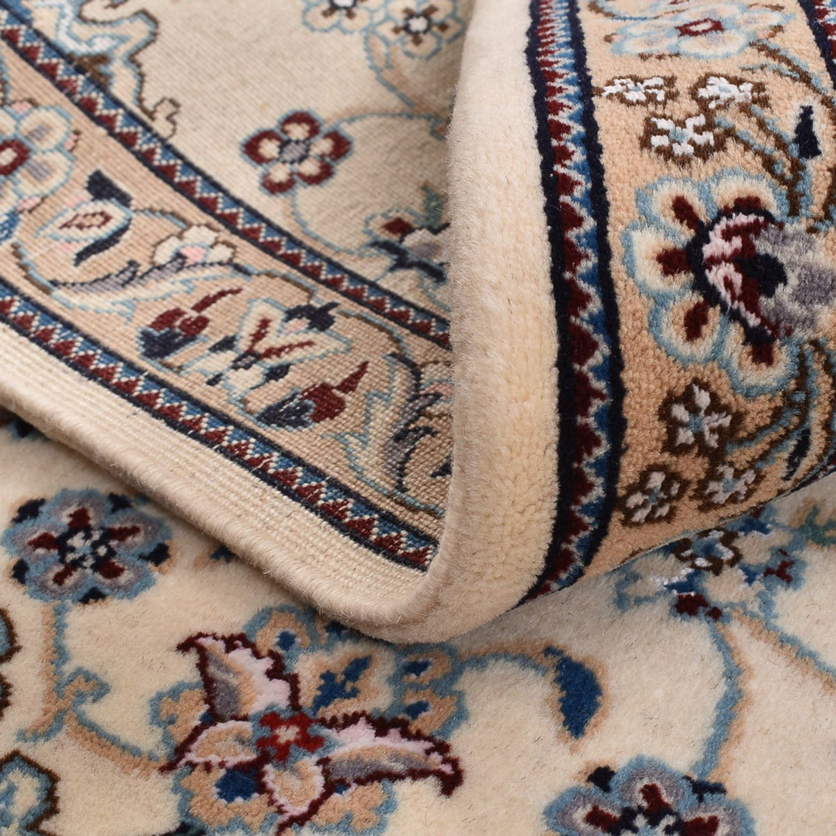 Perserteppich - Nain - Royal - 87 x 66 cm - creme