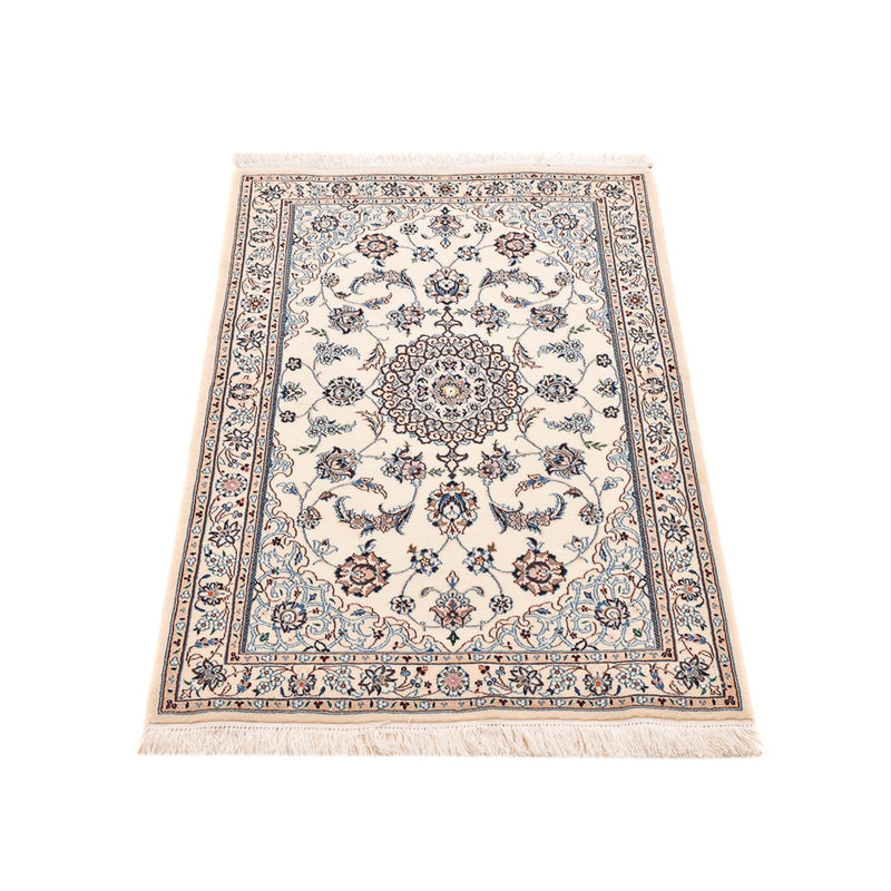Perserteppich - Nain - Royal - 108 x 72 cm - hellgrau