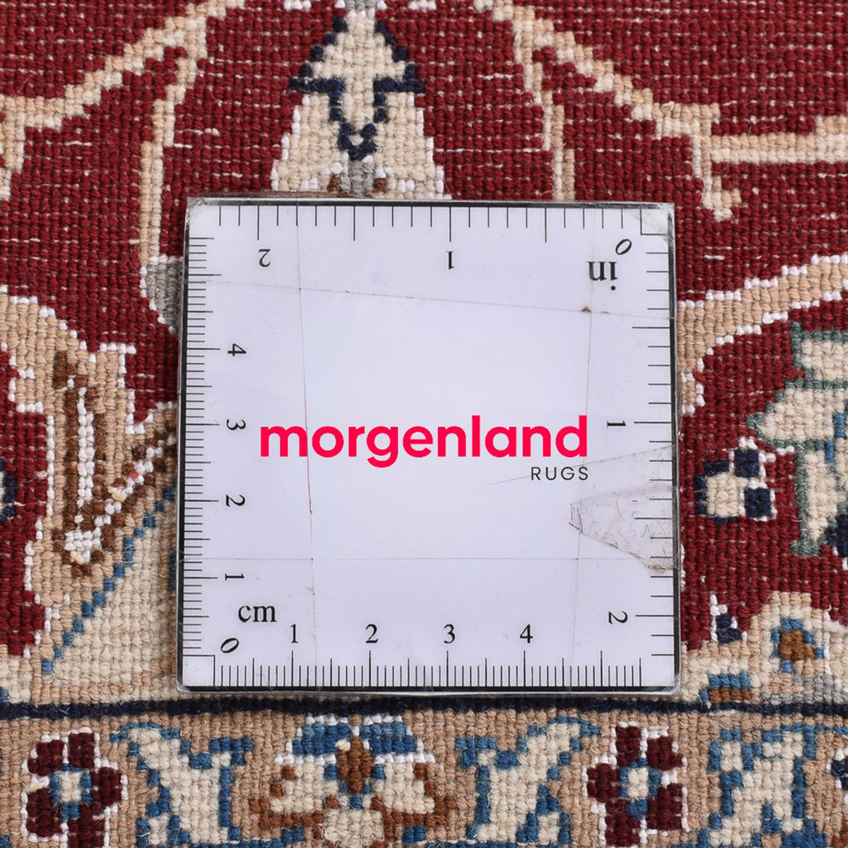 Perserteppich - Nain - Royal - 94 x 63 cm - dunkelrot