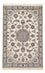 Perserteppich - Nain - Royal - 108 x 71 cm - hellgrau