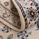 Perserteppich - Nain - Royal - 108 x 71 cm - hellgrau