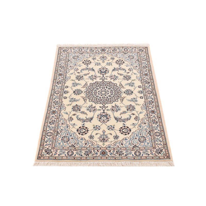 Perserteppich - Nain - Royal - 113 x 74 cm - hellgrau