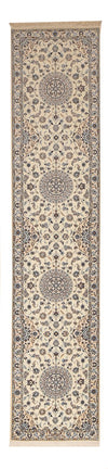 Tapis de Nain - 6La Tapis 87x397cm - Tapis persan - beige - Tapis de couloir / Beige / 87 x 397 cm Tapis de couloir