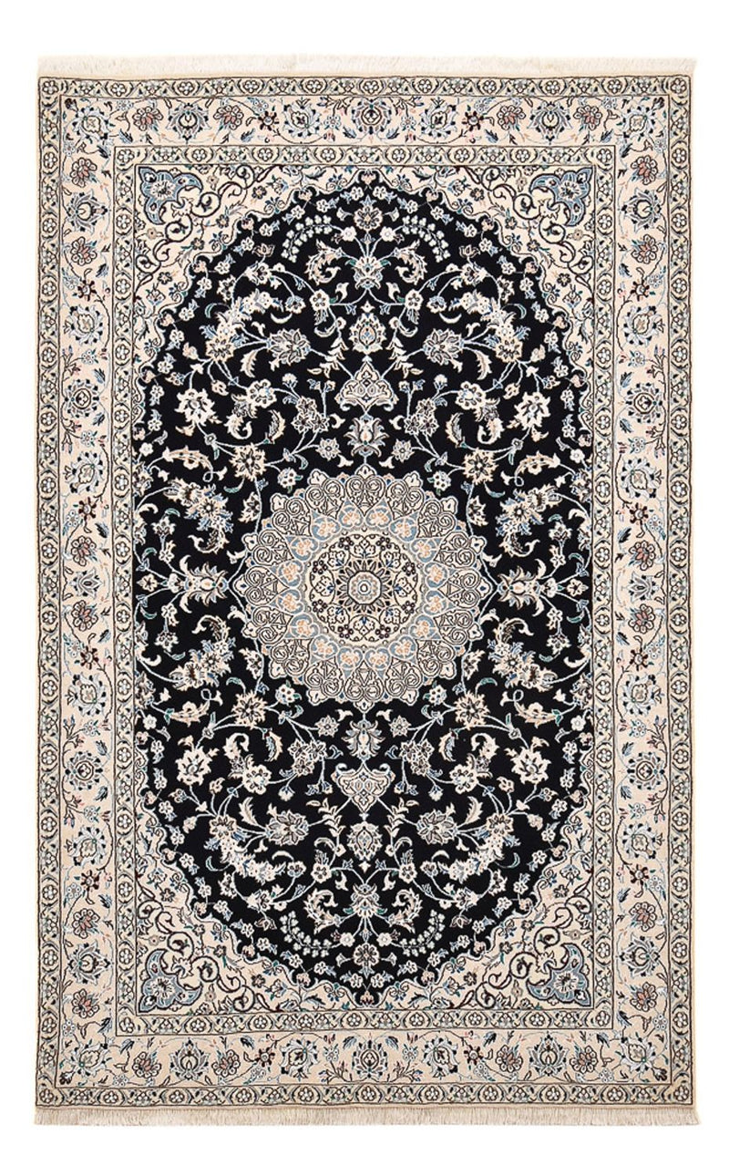 Perserteppich - Nain - Royal - 250 x 153 cm - dunkelblau