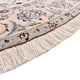 Perserteppich - Nain - Premium rund  - 252 x 252 cm - creme
