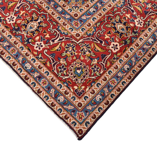Perserteppich - Keshan - 407 x 296 cm - dunkelblau