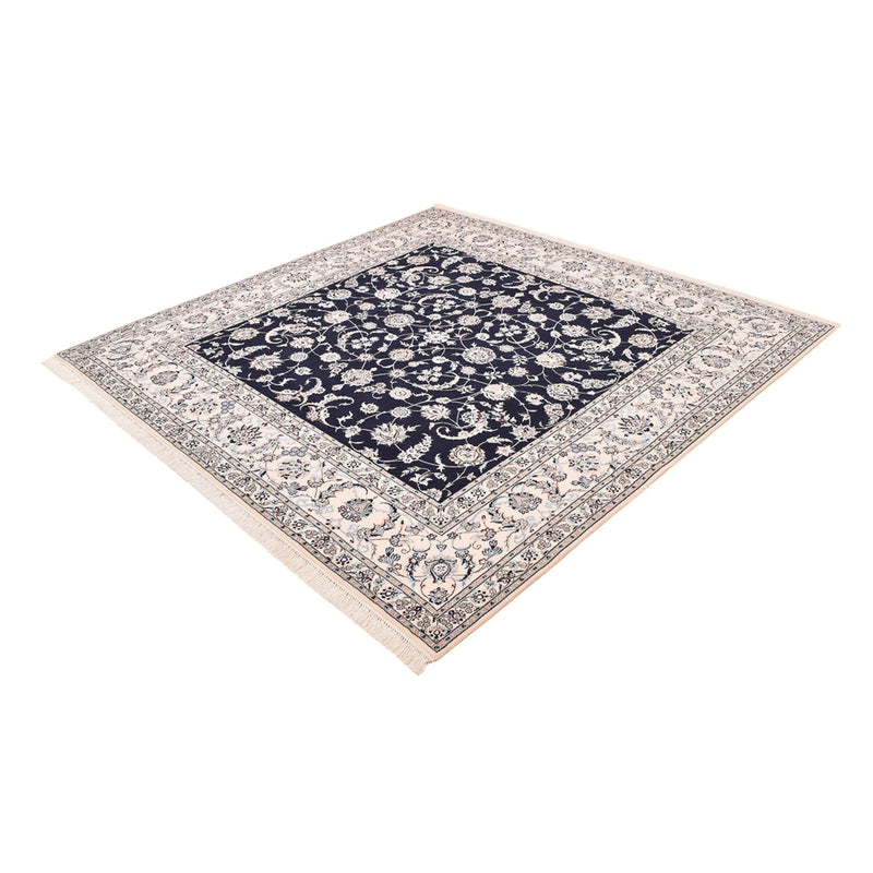 Perserteppich - Nain - Premium quadratisch  - 246 x 250 cm - dunkelblau