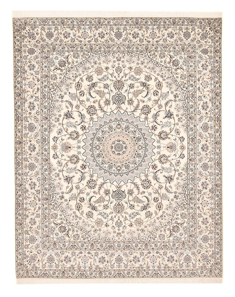 Perserteppich - Nain - Premium - 313 x 251 cm - weiß