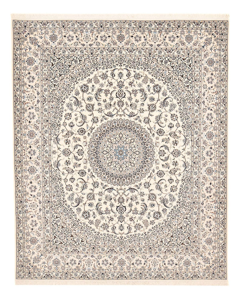 Perserteppich - Nain - Premium - 306 x 251 cm - weiß