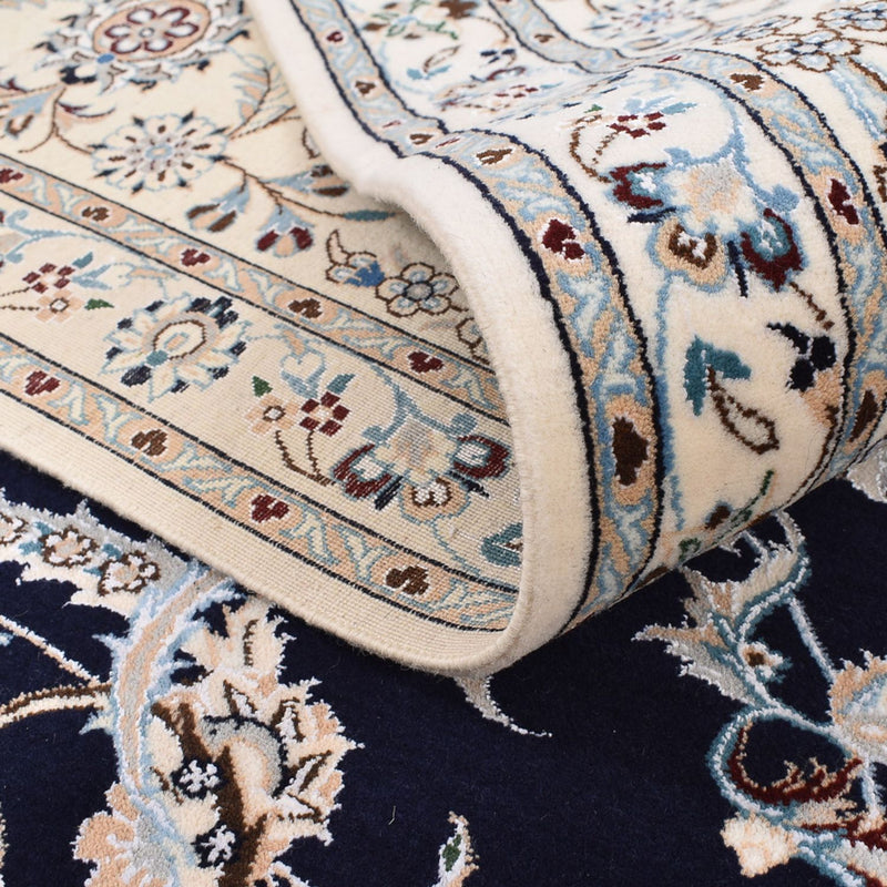 Perserteppich - Nain - Premium - 310 x 210 cm - dunkelblau