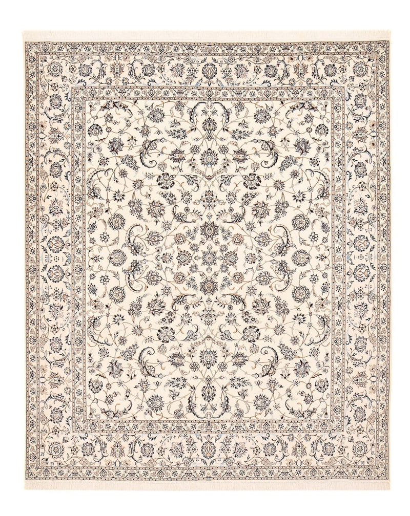Perserteppich - Nain - Premium - 307 x 255 cm - weiß