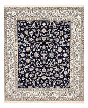 Perserteppich - Nain - Premium - 304 x 258 cm - dunkelblau