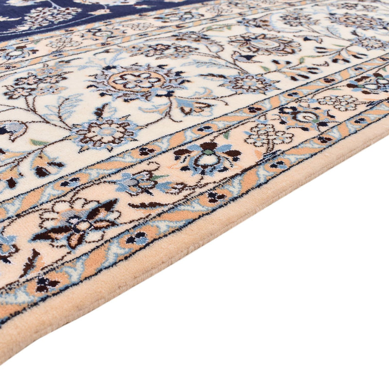 Perserteppich - Nain - Premium - 304 x 258 cm - dunkelblau