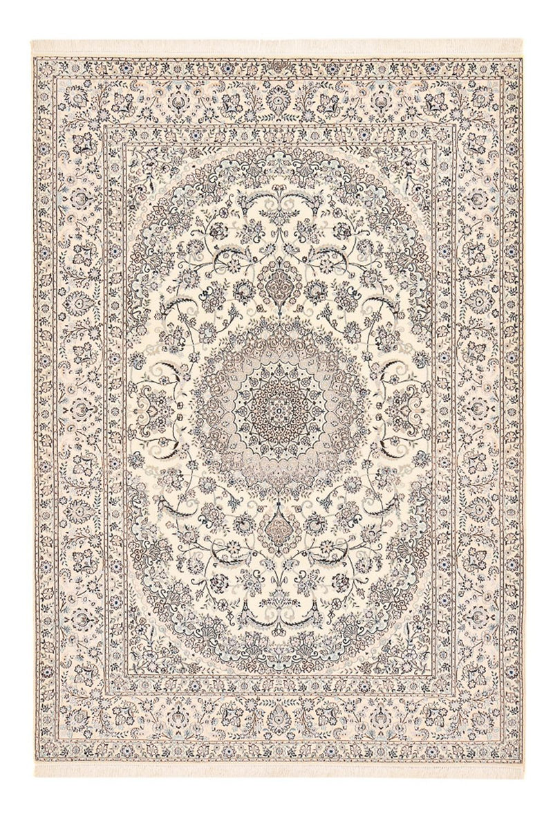 Perserteppich - Nain - Premium - 302 x 210 cm - weiß