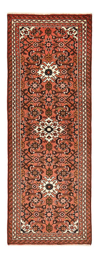 Tapis de couloir Tapis persan - Nomadic - 190 x 69 cm - rouge foncé