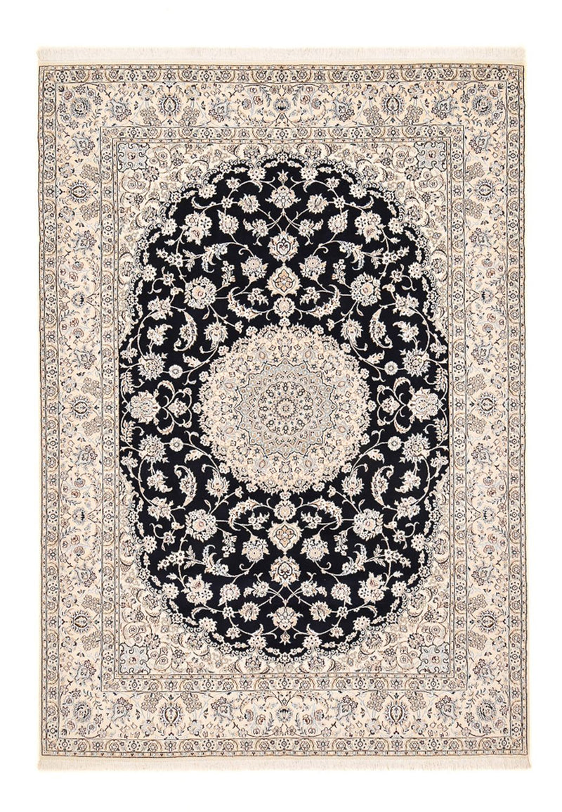 Perserteppich - Nain - Royal - 356 x 251 cm - dunkelblau