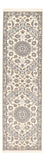 Läufer Perser - Nain - Royal - 303 x 86 cm - weiß