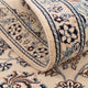 Läufer Perser - Nain - Royal - 303 x 86 cm - weiß