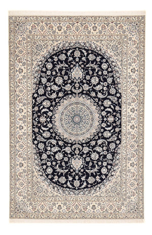 Perserteppich - Nain - Premium - 317 x 212 cm - dunkelblau