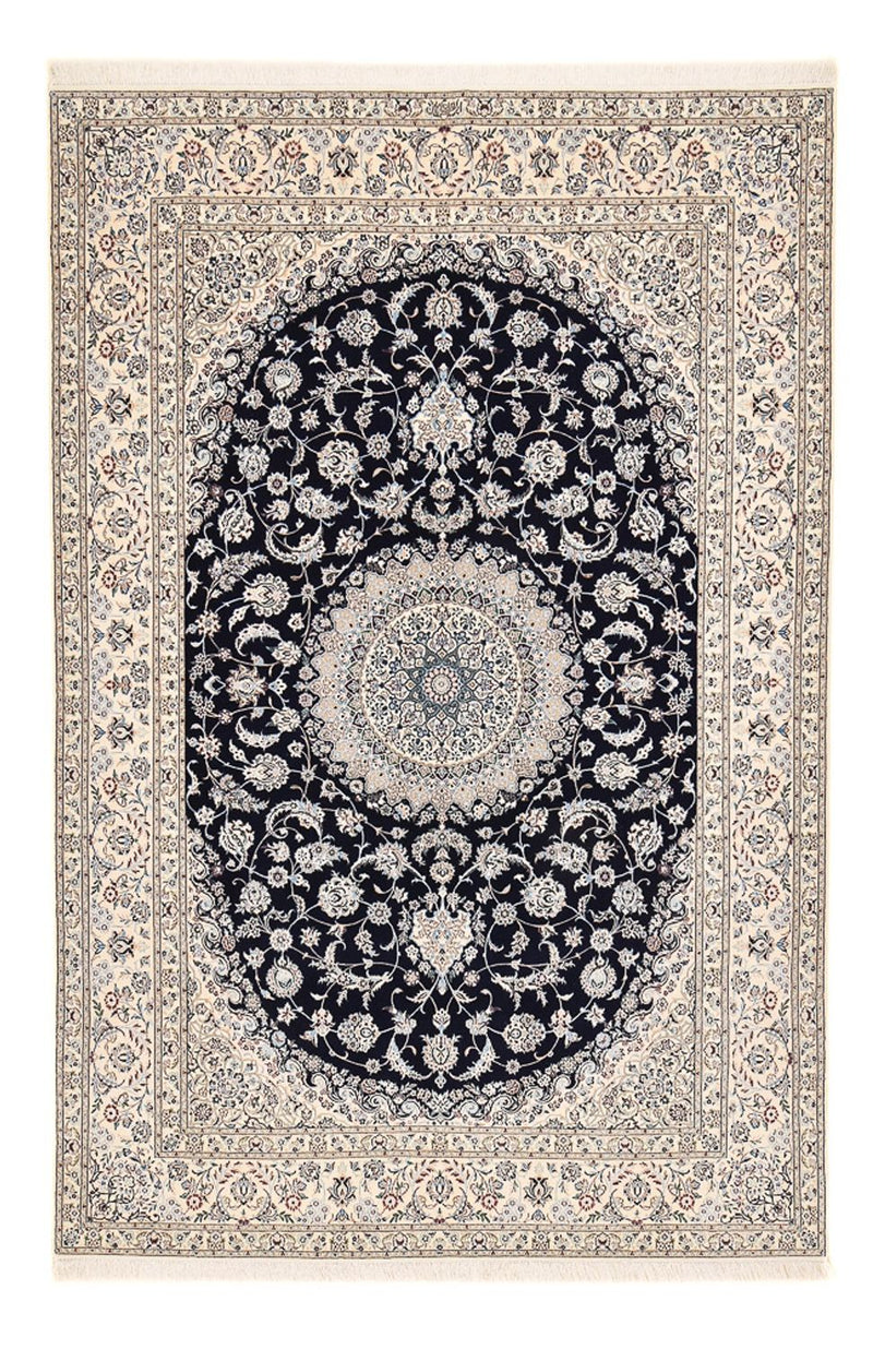 Perserteppich - Nain - Premium - 317 x 212 cm - dunkelblau