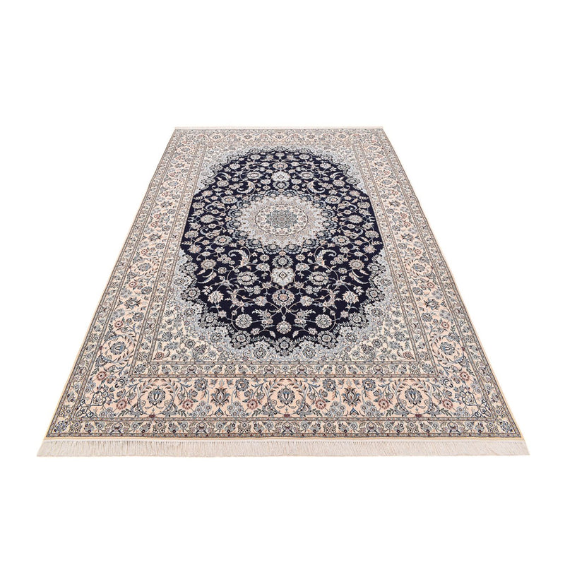 Perserteppich - Nain - Premium - 306 x 210 cm - dunkelblau
