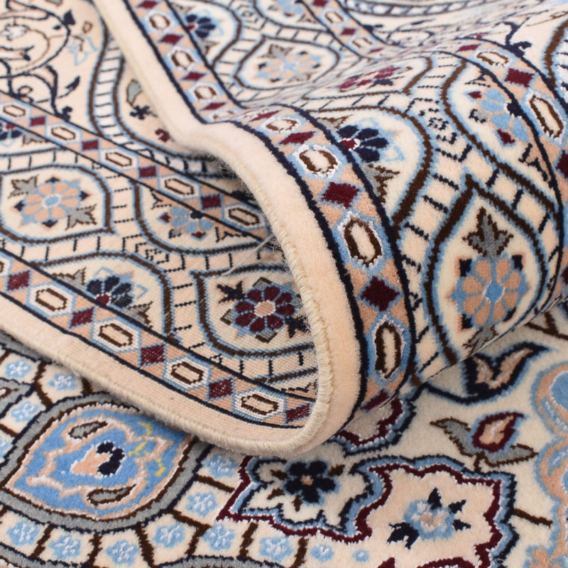 Perserteppich - Nain - Premium - 314 x 253 cm - hellblau