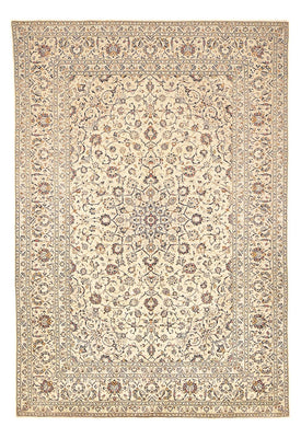 Perserteppich - Keshan - 359 x 243 cm - hellbeige
