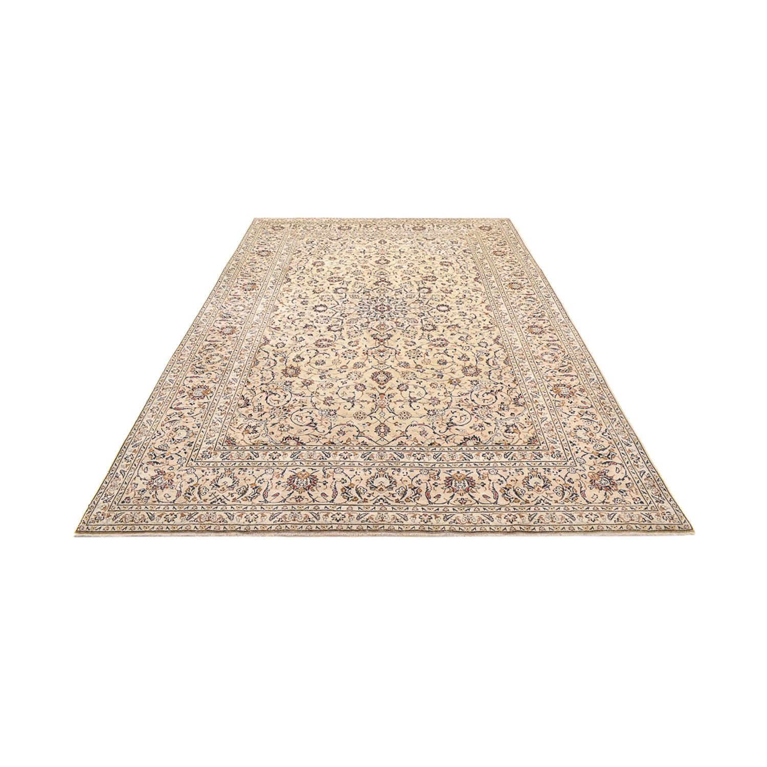 Perserteppich - Keshan - 359 x 243 cm - hellbeige