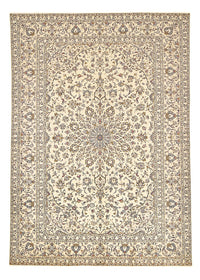 Tapis persan - Keshan - 345 x 239 cm - beige clair