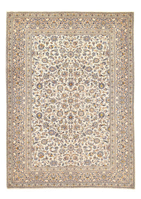 Tapis persan - Keshan - 380 x 271 cm - beige clair