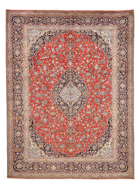 Tapis persan - Keshan - 426 x 311 cm - rouge