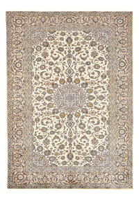 Tapis persan - Keshan - 290 x 190 cm - beige clair