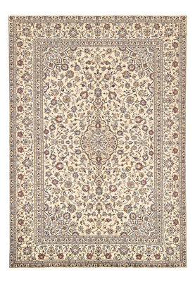 Perserteppich - Keshan - 295 x 196 cm - hellbeige