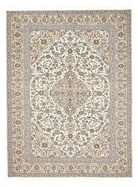 Tapis persan - Keshan - 400 x 288 cm - beige clair