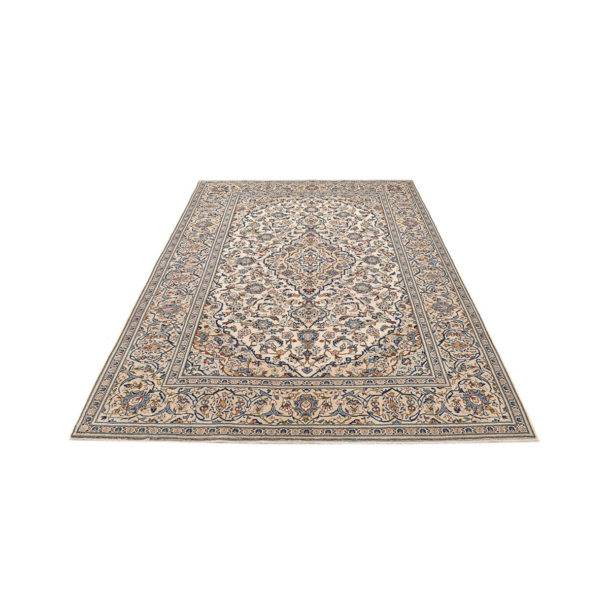 Perserteppich - Keshan - 300 x 200 cm - hellbeige