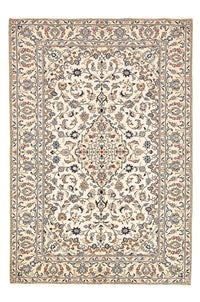 Tapis persan - Keshan - 290 x 191 cm - beige clair