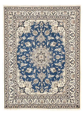 Perserteppich - Nain - 205 x 150 cm - blau