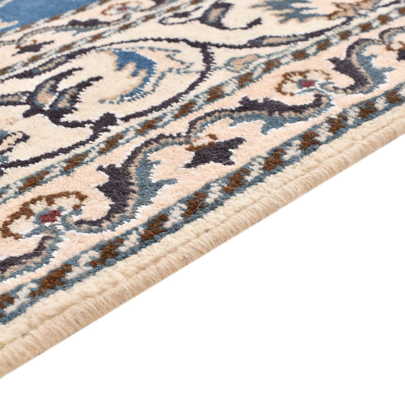 Perserteppich - Nain - 205 x 150 cm - blau