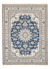 Tapis de Nain - 12La Tapis 146x200cm - Tapis persan - bleu clair - Rectangle / Bleu clair / 146 x 200 cm Rectangle