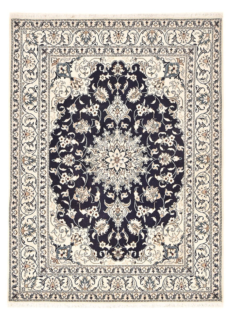Perserteppich - Nain - 207 x 149 cm - dunkelblau