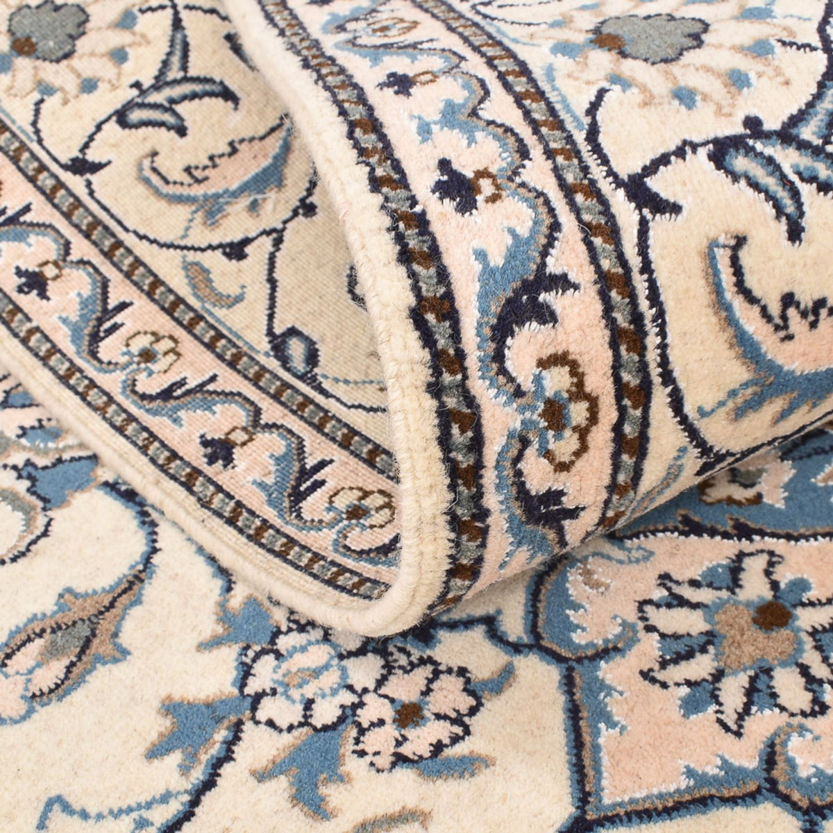 Perserteppich - Nain - 230 x 167 cm - hellbeige