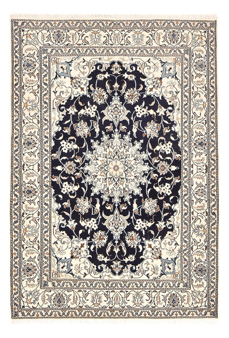 Perserteppich - Nain - 237 x 165 cm - dunkelblau