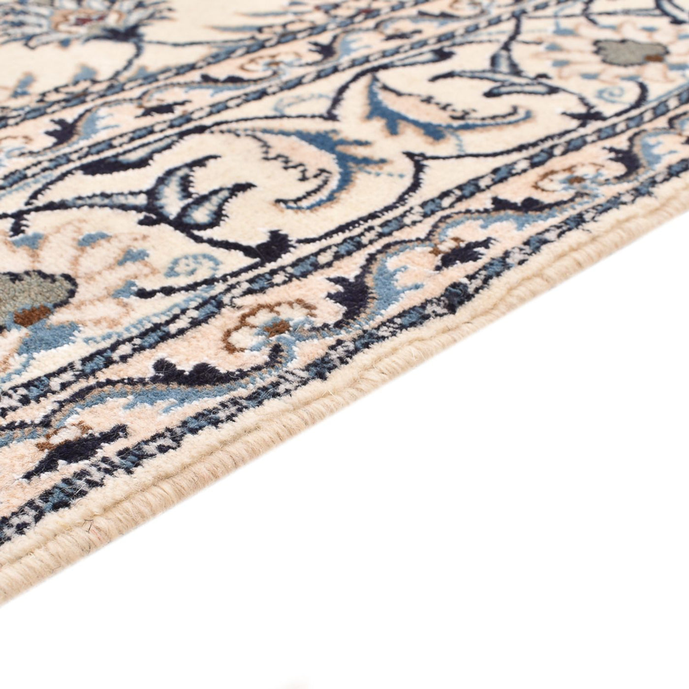 Perserteppich - Nain - 236 x 164 cm - hellbeige