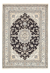 Tapis persan - Nain - 240 x 165 cm - bleu foncé