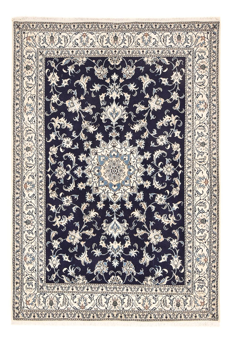 Perserteppich - Nain - 245 x 167 cm - dunkelblau