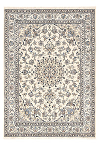 Tapis persan - Nain - 237 x 163 cm - beige clair